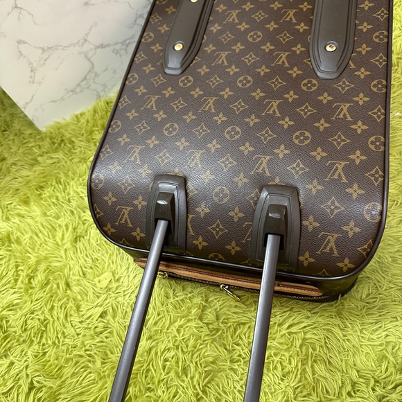 💎✨AUTHENTIC ✨💎LOUIS VUITTON PEGASSE 45 cm monogram canvass luggage - Picture 7 of 14